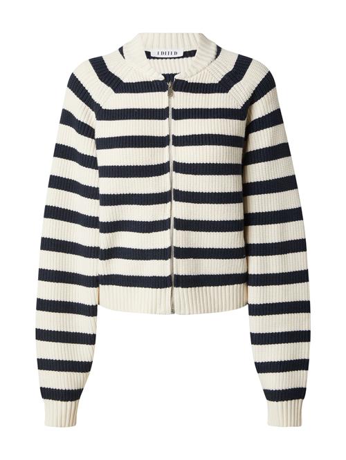 Se EDITED Cardigan 'Rani'  navy / offwhite ved About You