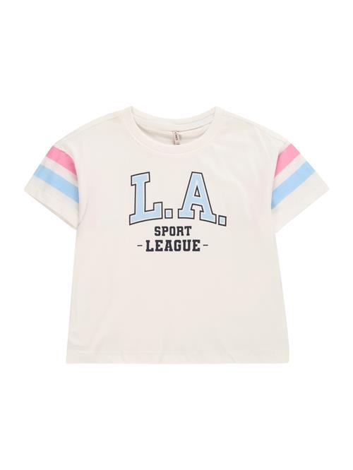 KIDS ONLY Bluser & t-shirts 'VERA'  pastelblå / pink / sort / hvid