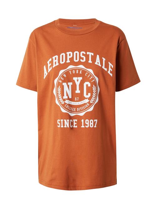 Se AÉROPOSTALE Shirts  mandarin / hvid ved About You