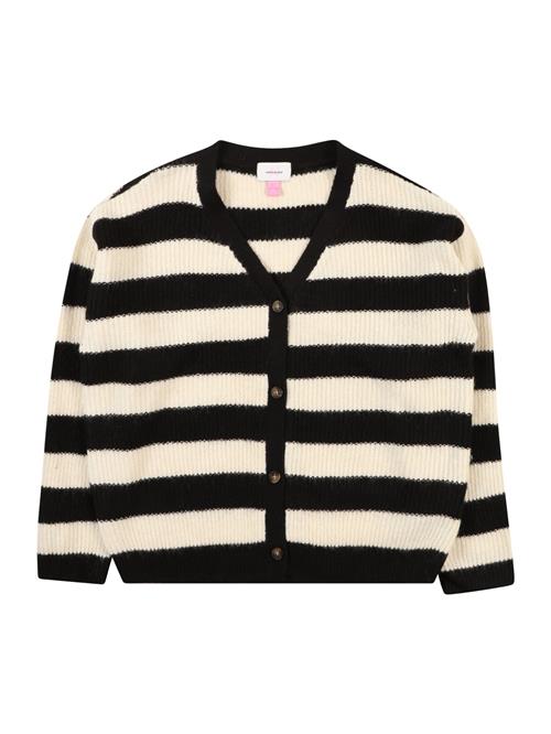 Vero Moda Girl Cardigan 'VMNATAHLIE'  creme / sort