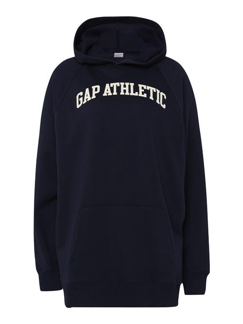 Gap Tall Sweatshirt 'ATHLETIC'  marin / hvid