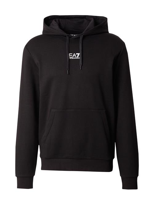 EA7 Emporio Armani Sweatshirt  sort / hvid