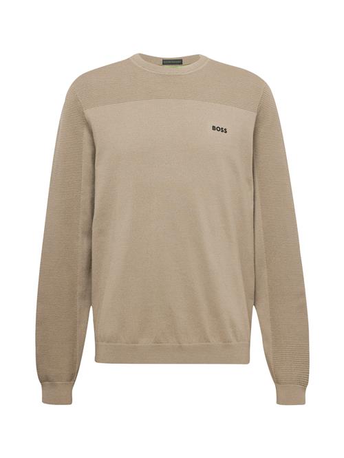 Se BOSS Pullover 'Momentum'  mørkebeige / sort ved About You