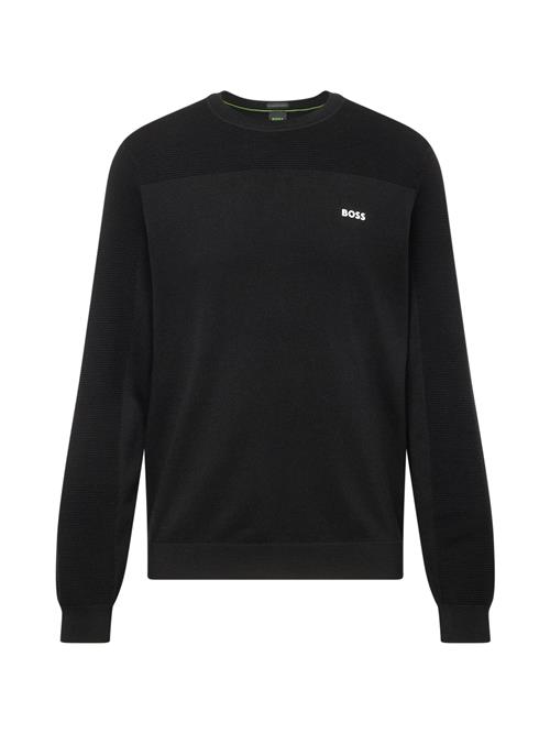 BOSS Pullover 'Momentum'  sort / hvid