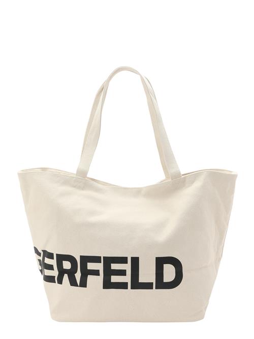 Karl Lagerfeld Shopper 'Essential'  beige / sort