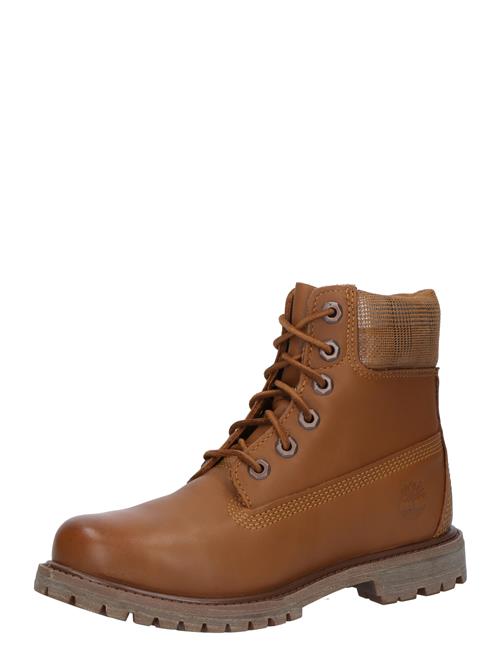 TIMBERLAND Snørestøvler  karamel / sølv