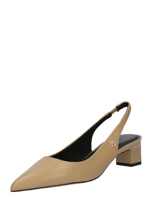 Se TOMMY HILFIGER Slingpumps  guld / khaki ved About You