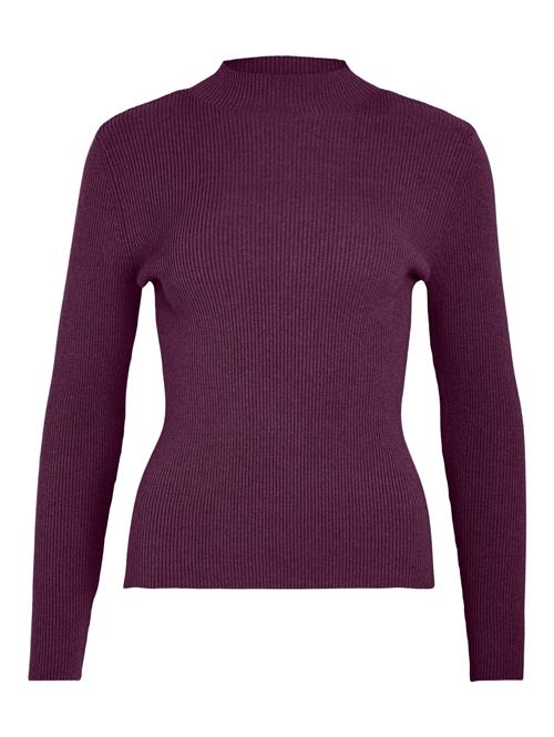 VILA Pullover 'SPACY'  aubergine