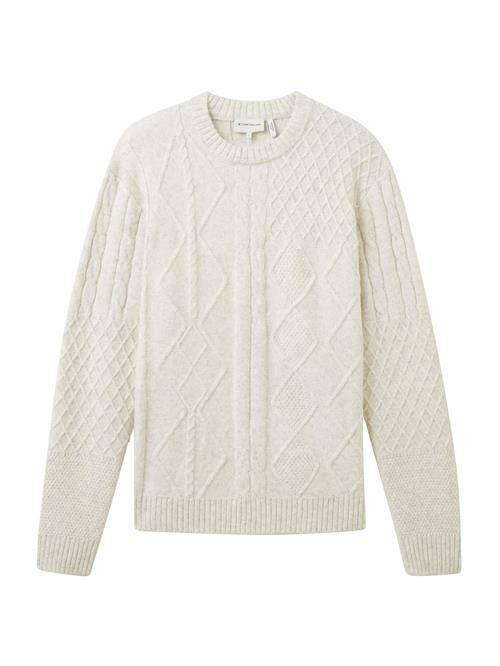 TOM TAILOR Pullover  beige-meleret