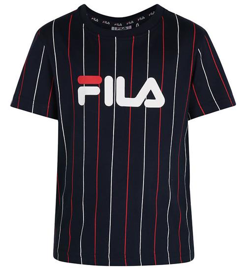 Fila T-Shirt - Labenz - Black Iris/Two Color Striped