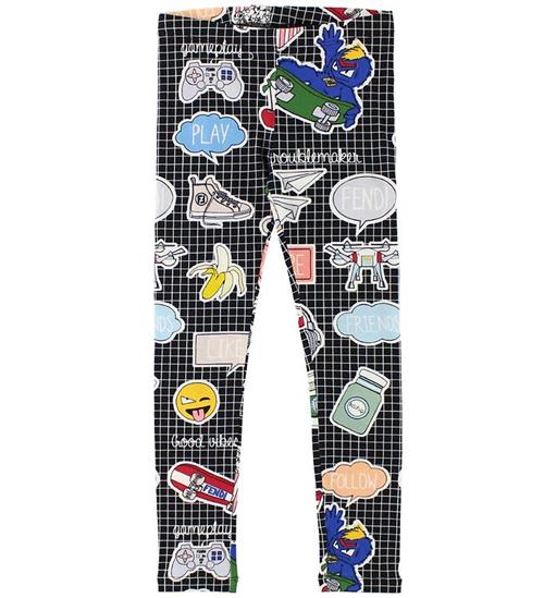 Se Fendi Kids Leggings - Sortternet m. Print ved KidsWorld