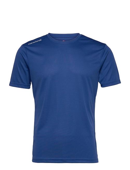 Se Newline Men Core Functional T-Shirt S/S Newline Blue ved Booztlet