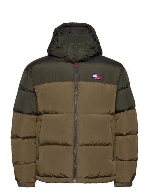 Tommy Jeans Tjm Alaska Colorblock Puffer Tommy Jeans Khaki