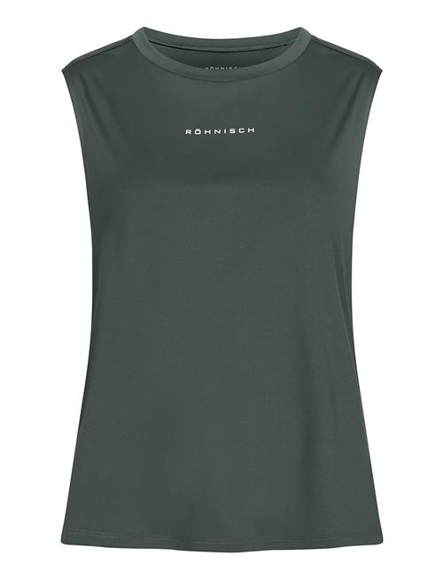 Se Röhnisch Team Logo Singlet Röhnisch Green ved Booztlet