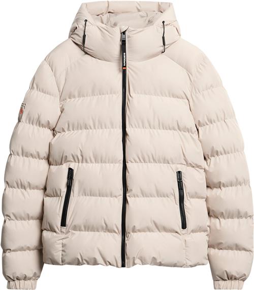 Superdry Hooded Sports Puffer Jacket Mand Chateau Grey Overgangsjakker Str XXXL - hos Magasin