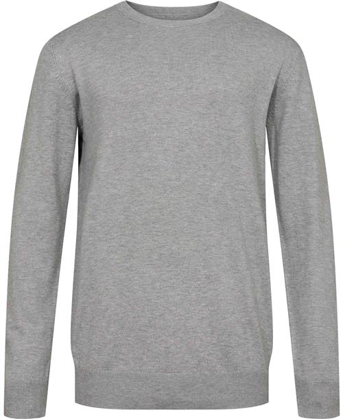 Magasin du Nord Collection Magasin Sander 1S Mand Light Grey Melange Sweaters Str XL Viskose