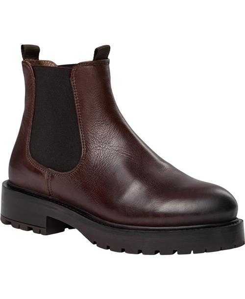 Se Pavement Marit Kvinde Brown Chelsea Boots Str 41 - Læder hos Magasin ved Magasin