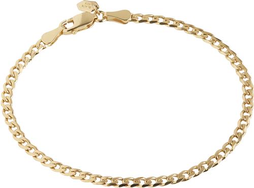 Se Maria Black Saffi Bracelet Medium Gold HP M - Kædearmbånd Uden Vedhæng hos Magasin ved Magasin