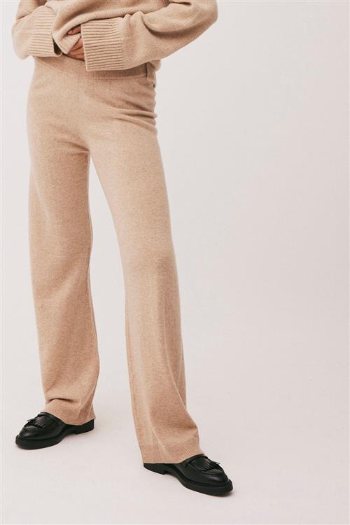 Magasin du Nord Collection Magasin Classic 8 100 Cashmere Kvinde Light Sand Sweatpants Str L Cashmere