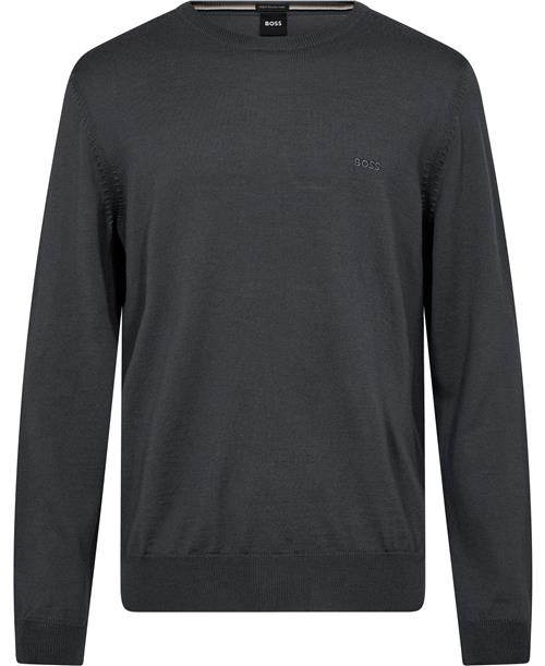 BOSS Bottol Mand Medium Grey Sweaters Str L - hos Magasin