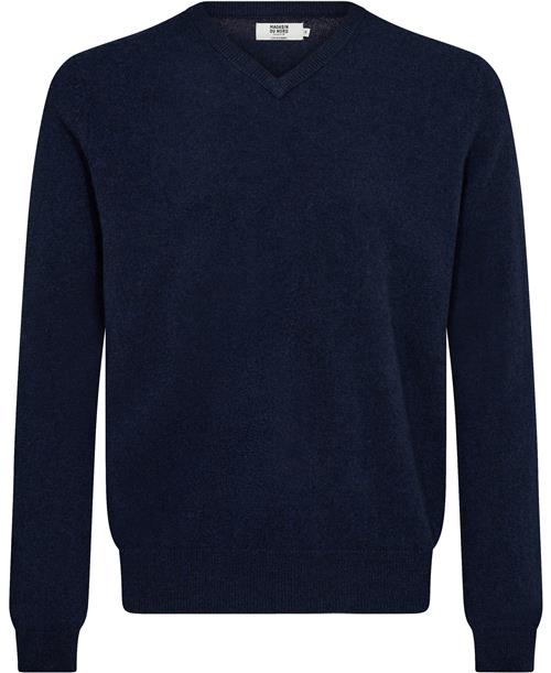 Magasin du Nord Collection Magasin Mads 1 100 Cashmere Mand Navy Sweaters Str S Cashmere