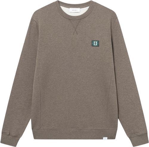 Les Deux Piece Sweatshirt 2.0 Mand Mountain Grey Melange/posy Green-pine Green Sweatshirts Str XXL - hos Magasin