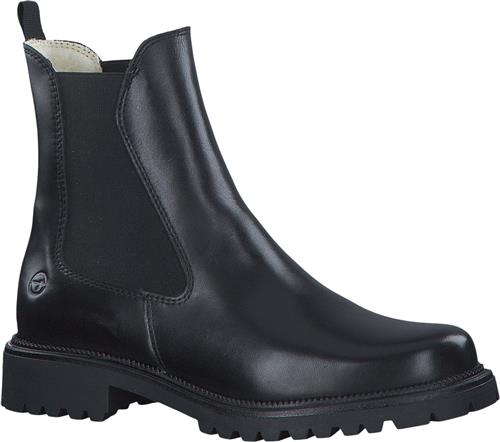 Se Tamaris 126427-41 Kvinde Sort Chelsea Boots Str 40 - hos Magasin ved Magasin