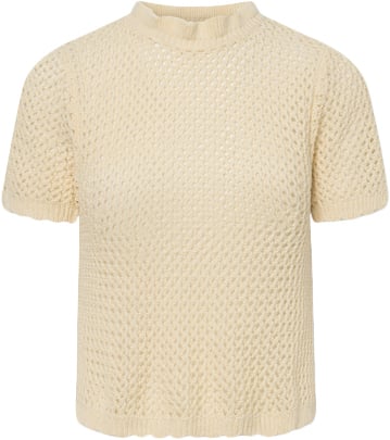 Nué Notes Pedro Tshirt Kvinde Cloud Cream Kortærmede T-shirts Str XS - hos Magasin