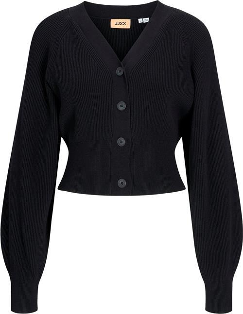 Se JJXX Jxstina Twist Cardigan Knit Kvinde Sort Cardigans Str XS - hos Magasin ved Magasin