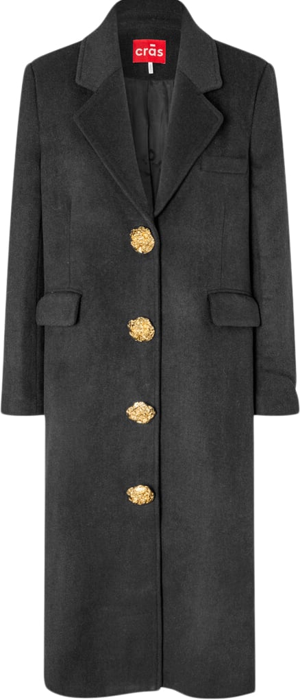 Cras Rebeccacras Coat Kvinde Black Frakker Str 38 - hos Magasin