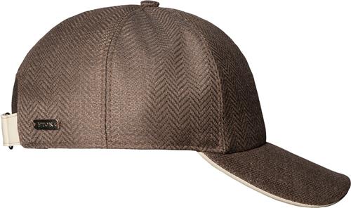 Se ETON Beige Linen Wool Baseball Cap M - Kasketter Uld hos Magasin ved Magasin