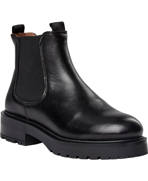 Se Pavement Marit Kvinde Black Chelsea Boots Str 39 - Læder hos Magasin ved Magasin