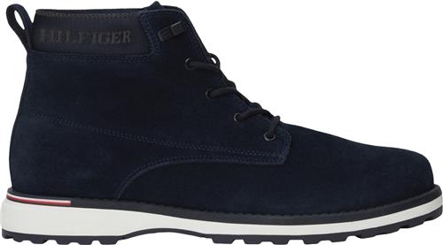 Tommy Hilfiger Corporate Outdoor Suede Boot Mand Desert Sky Snørestøvler Str 43 - hos Magasin