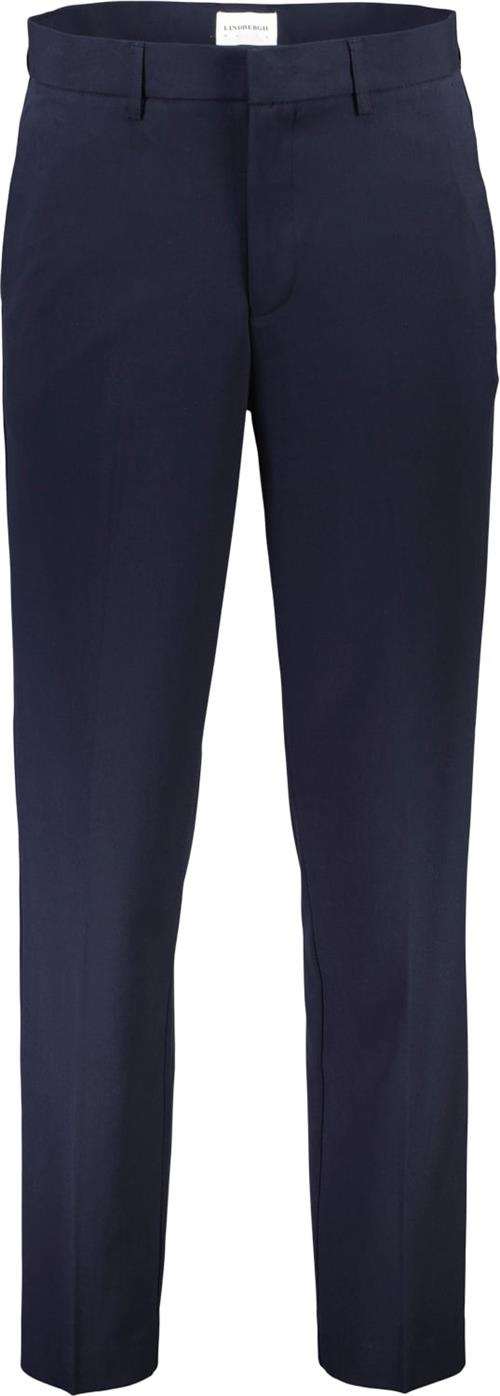 Se Lindbergh Relaxed fit Formal Pants Mand Blå Chinos Str XS - Polyester hos Magasin ved Magasin