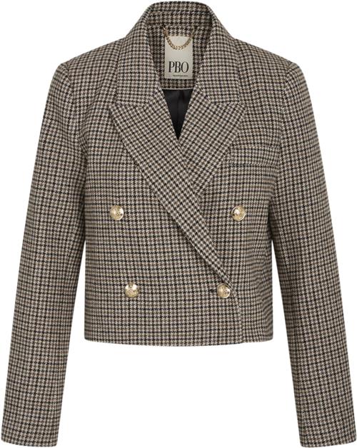 PBO ¤ Projecto Blazer ¤ Kvinde Check Blazere Str 42 - hos Magasin