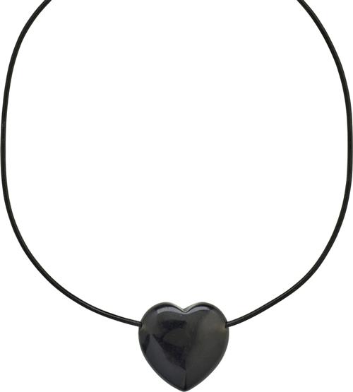 Pilgrim Stay Black Agate Necklace Goldplated one size - Halskæder Med Vedhæng hos Magasin