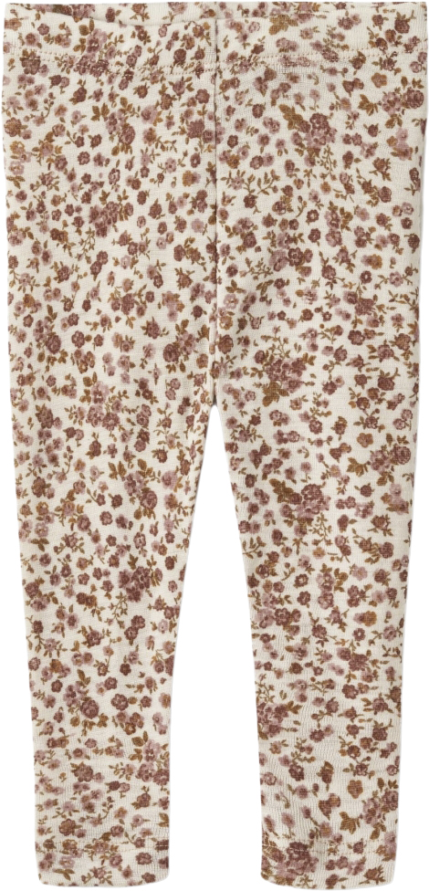 Wheat Uld Leggings Str 80/12m Uld - 2475 Leggings hos Magasin