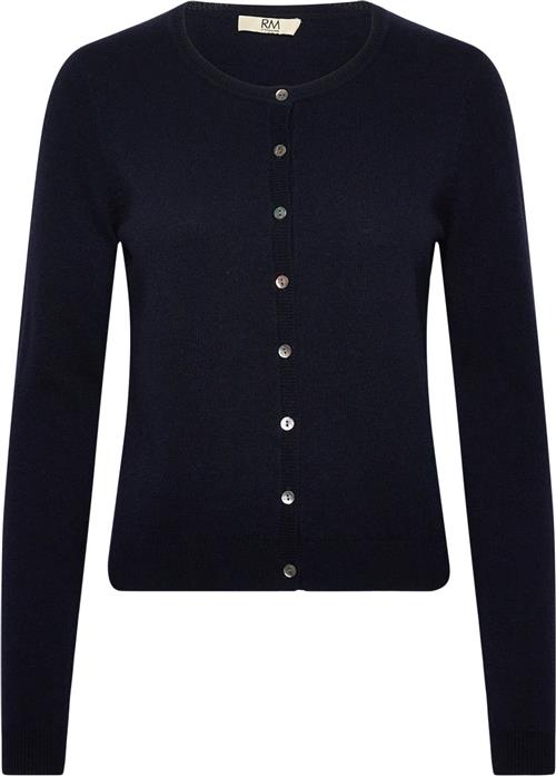 Se RM by Rosemunde Rmwsofia Wool LS Cardigan Kvinde Navy Cardigans Str XS - hos Magasin ved Magasin