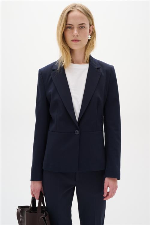 Se InWear Zella Blazer Kvinde Blå Blazere Str 46 - hos Magasin ved Magasin