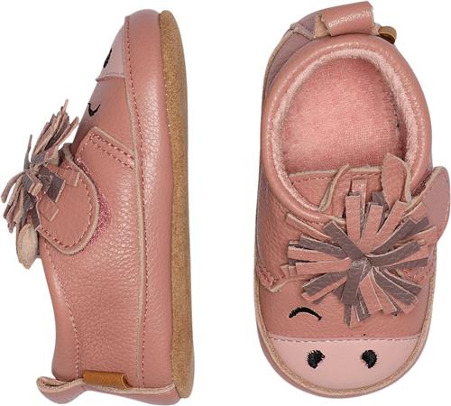 Melton Horse Leather Slippers Ash Rose Hjemmesko Str 26/27 - Læder hos Magasin