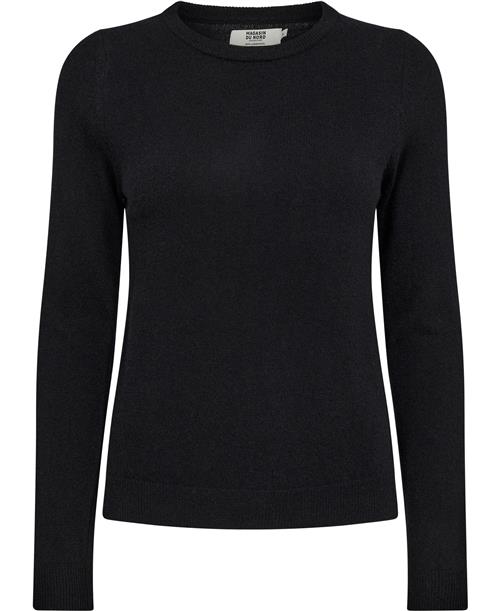 Magasin du Nord Collection Magasin Myrna 1 RWS Strik Lambswool Kvinde Black Sweaters Str S Uld