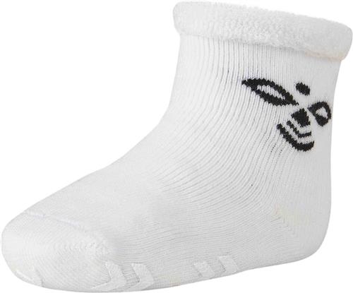 Hummel Snubbie Socks Str 21-23 - Hvid Strømper hos Magasin