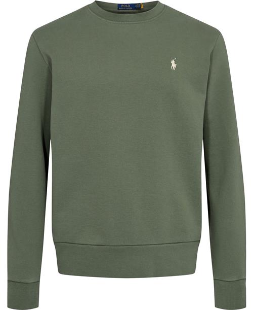 Se Polo Ralph Lauren Loopback Terrylsl-sws Mand Cargo Green Sweatshirts Str S - Bomuld hos Magasin ved Magasin