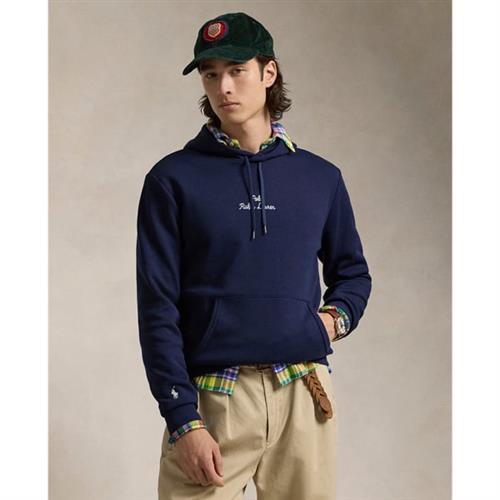 Polo Ralph Lauren 30/1 Double KNT Cvclsl-sws Mand Blå Hoodies Str L - hos Magasin