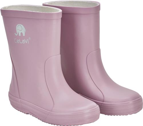 Se CeLaVi Basic Wellies Solid Mauve Shadow Gummistøvler Str 23 - hos Magasin ved Magasin