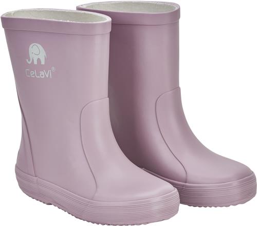 Se CeLaVi Basic Wellies Solid Mauve Shadow Gummistøvler Str 22 - hos Magasin ved Magasin