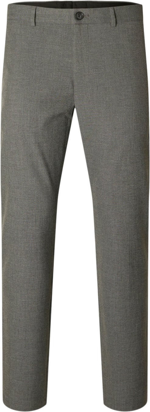 Se Selected Homme Slhslimrobert Flex 175 Pants Noos Mand Grå Chinos Str "32/""34" - hos Magasin ved Magasin