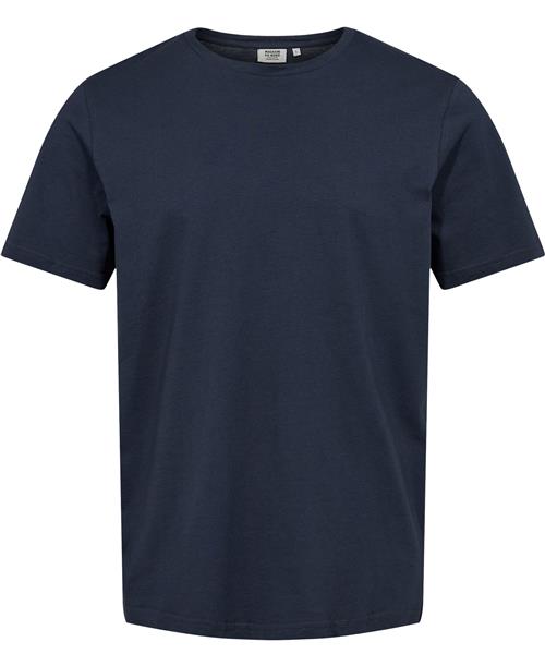 Magasin du Nord Collection Magasin Marvin 1 G Mand Blue Night Kortærmede Tshirts Str L Bomuld