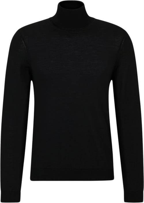 BOSS Boss Men Business Leisure Knitwear Mand Sort Turtlenecks Str XXL - hos Magasin