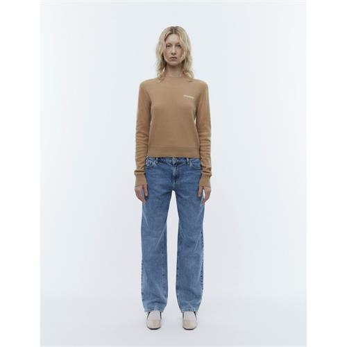 2NDDAY 2ND Raideret TT Classic Denim Kvinde Light Blue Straight Jeans Str 30 Denim - hos Magasin